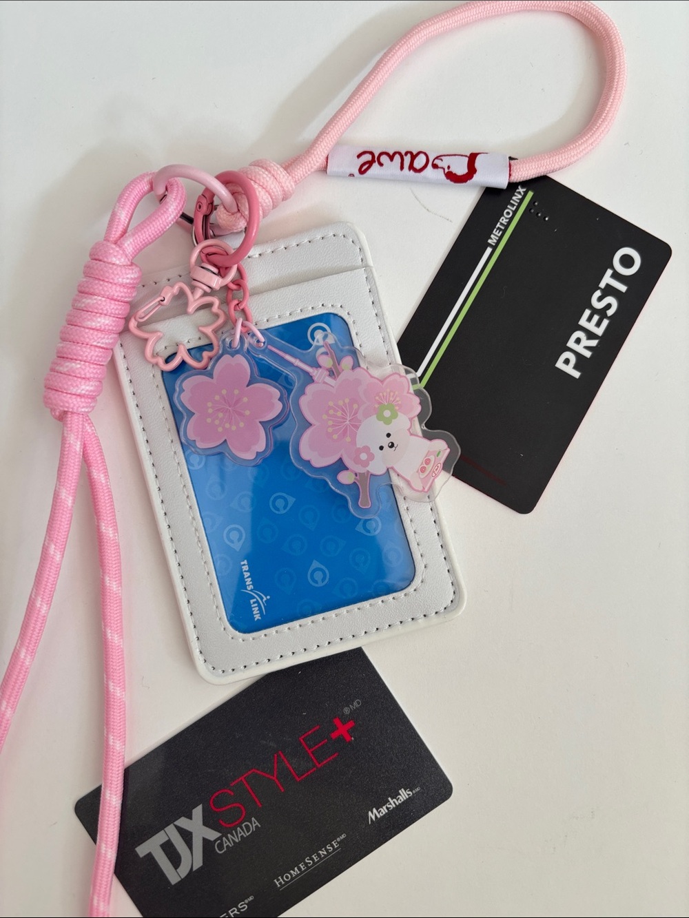 🇨🇦Toronto x Cherry Blossom Cardholder Lanyard
